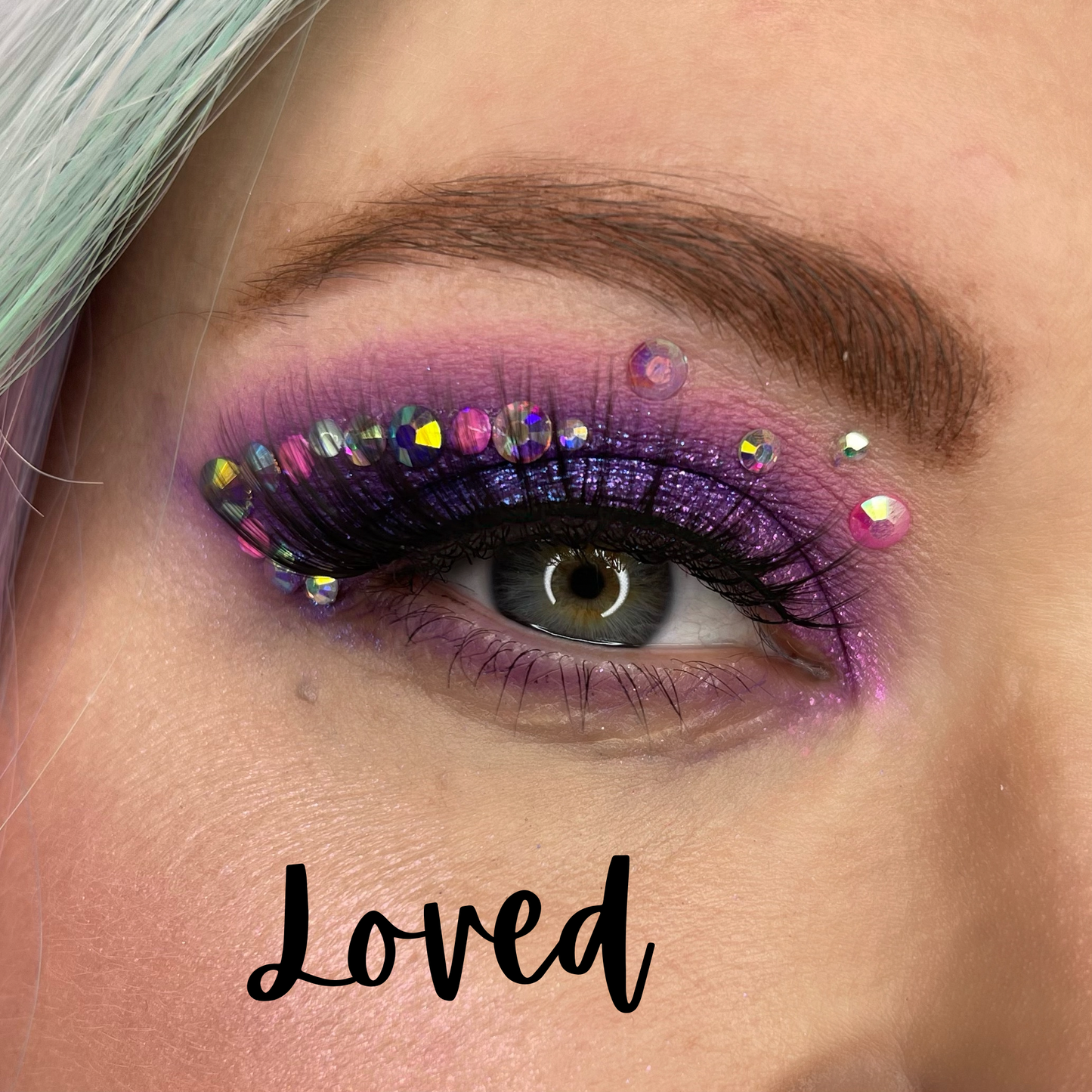 You Are “Loved” Lashes