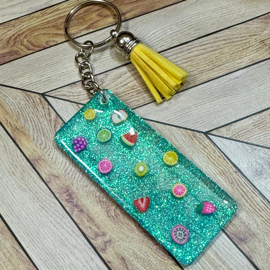 Mixed Fruit Keychain