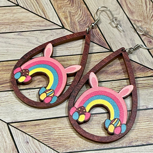Easter Rainbow Earrings