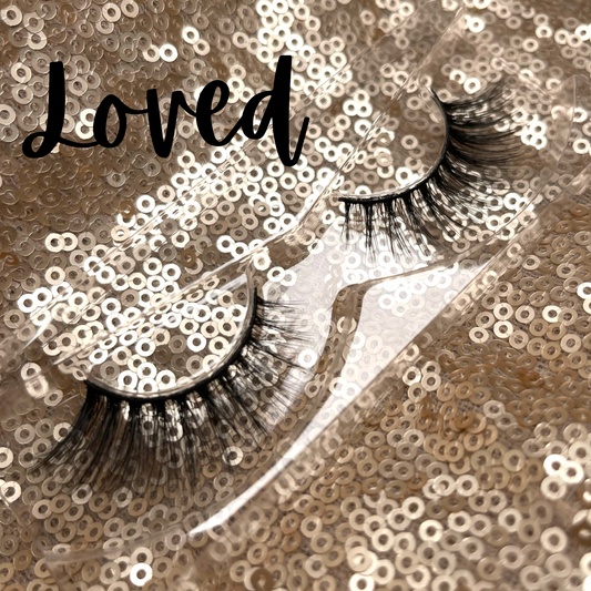 You Are “Loved” Lashes